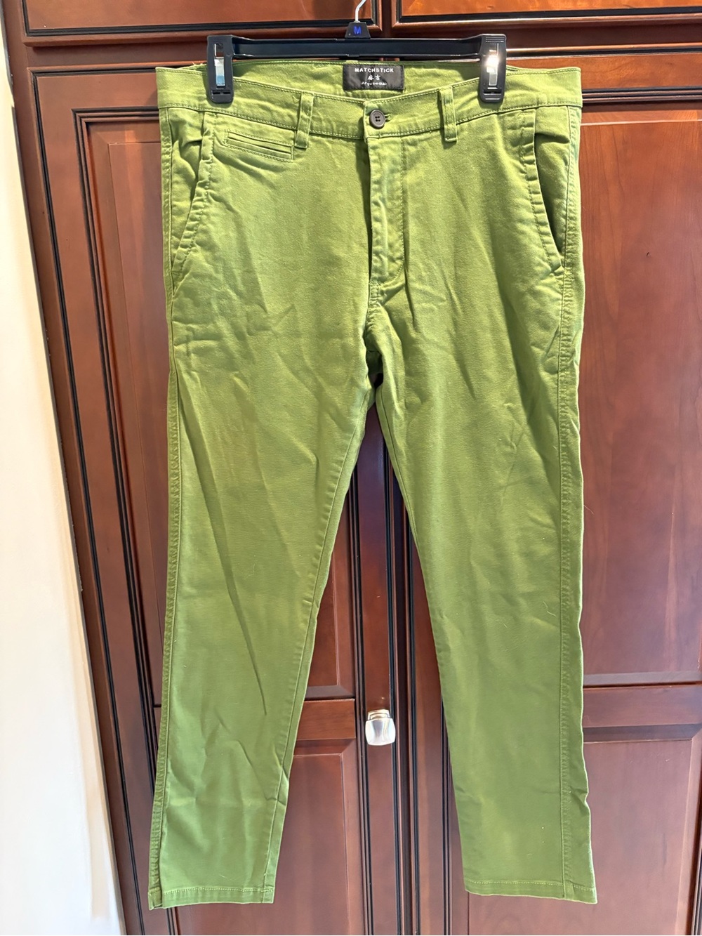 Men's Matchstick Brand Green Straight Leg Pants